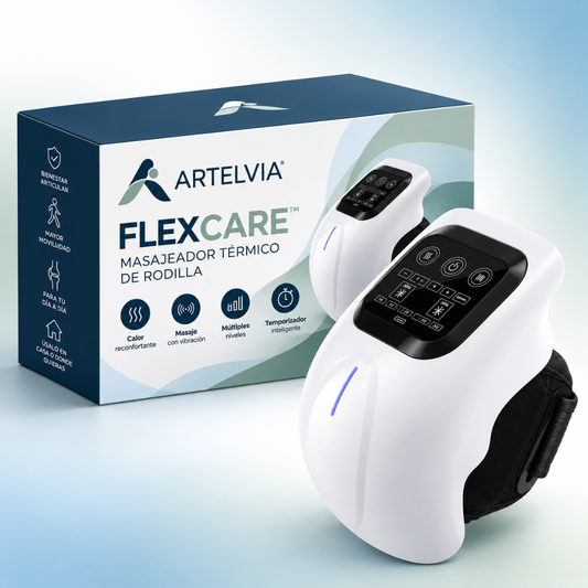 ARTELVIA® FlexCare — Masajeador Térmico de Rodilla